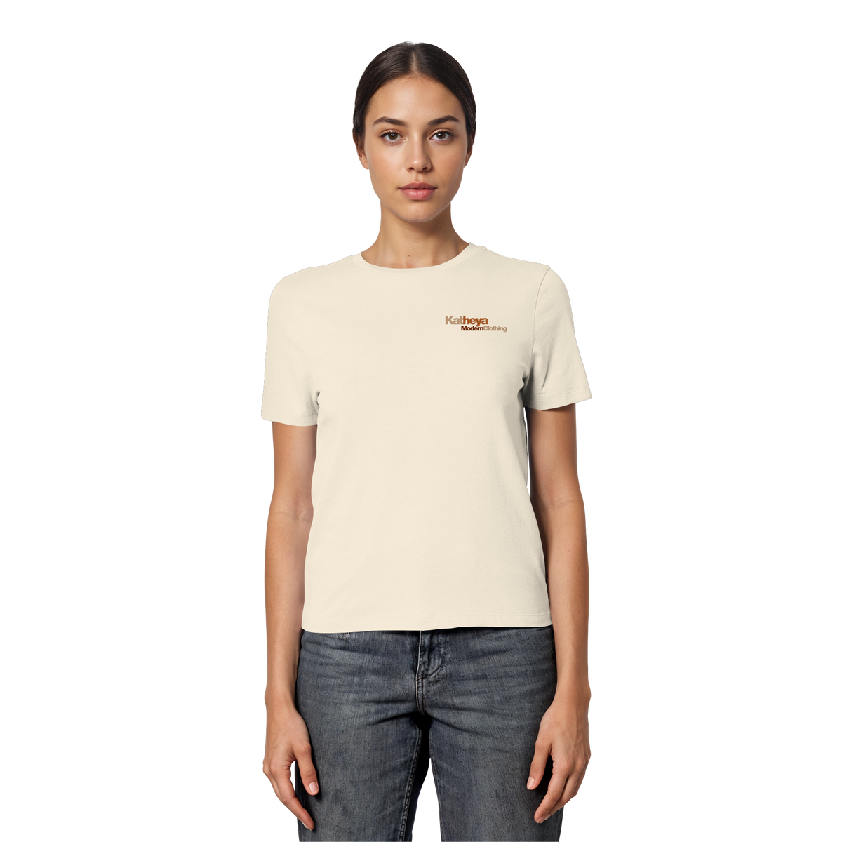 Herbst Auge  - Fitted Ladies Organic Shirt