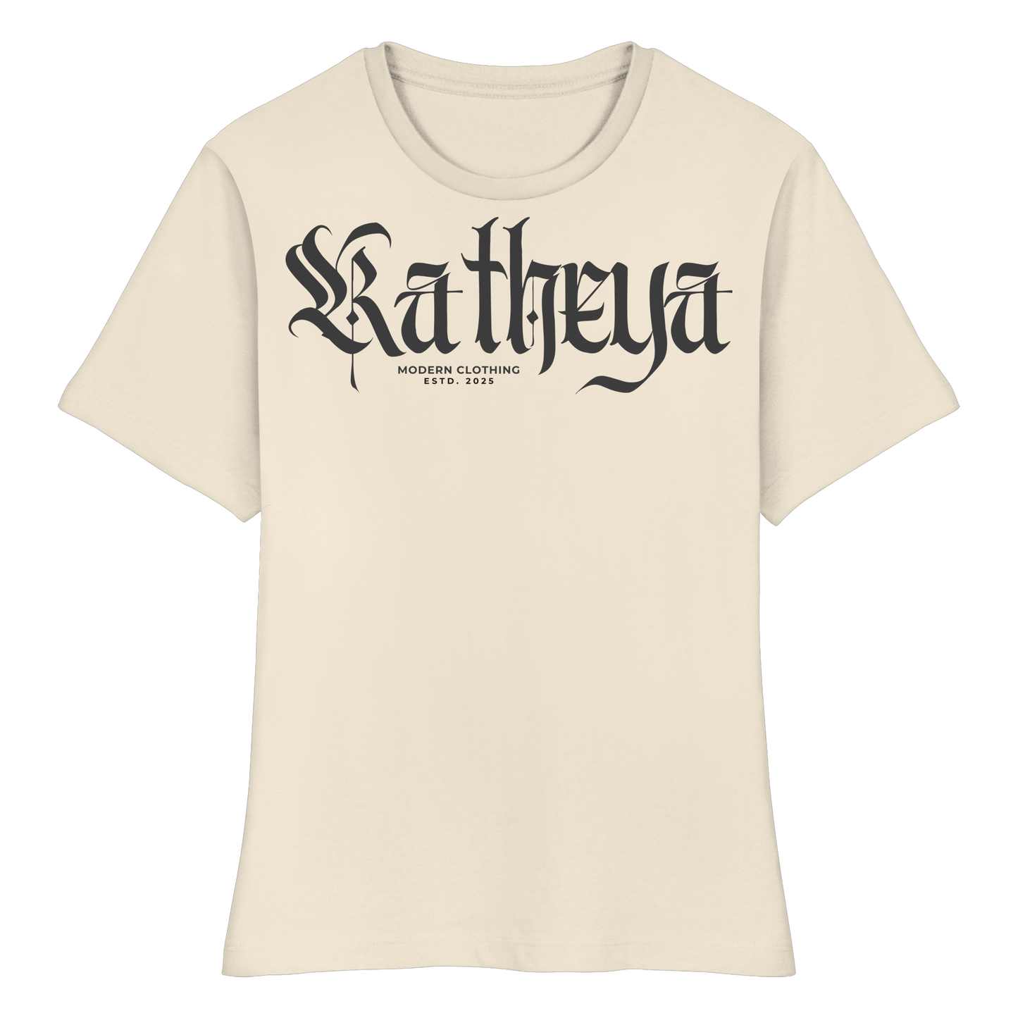 Katheya-Kaligraphi - Fitted Ladies Organic Shirt