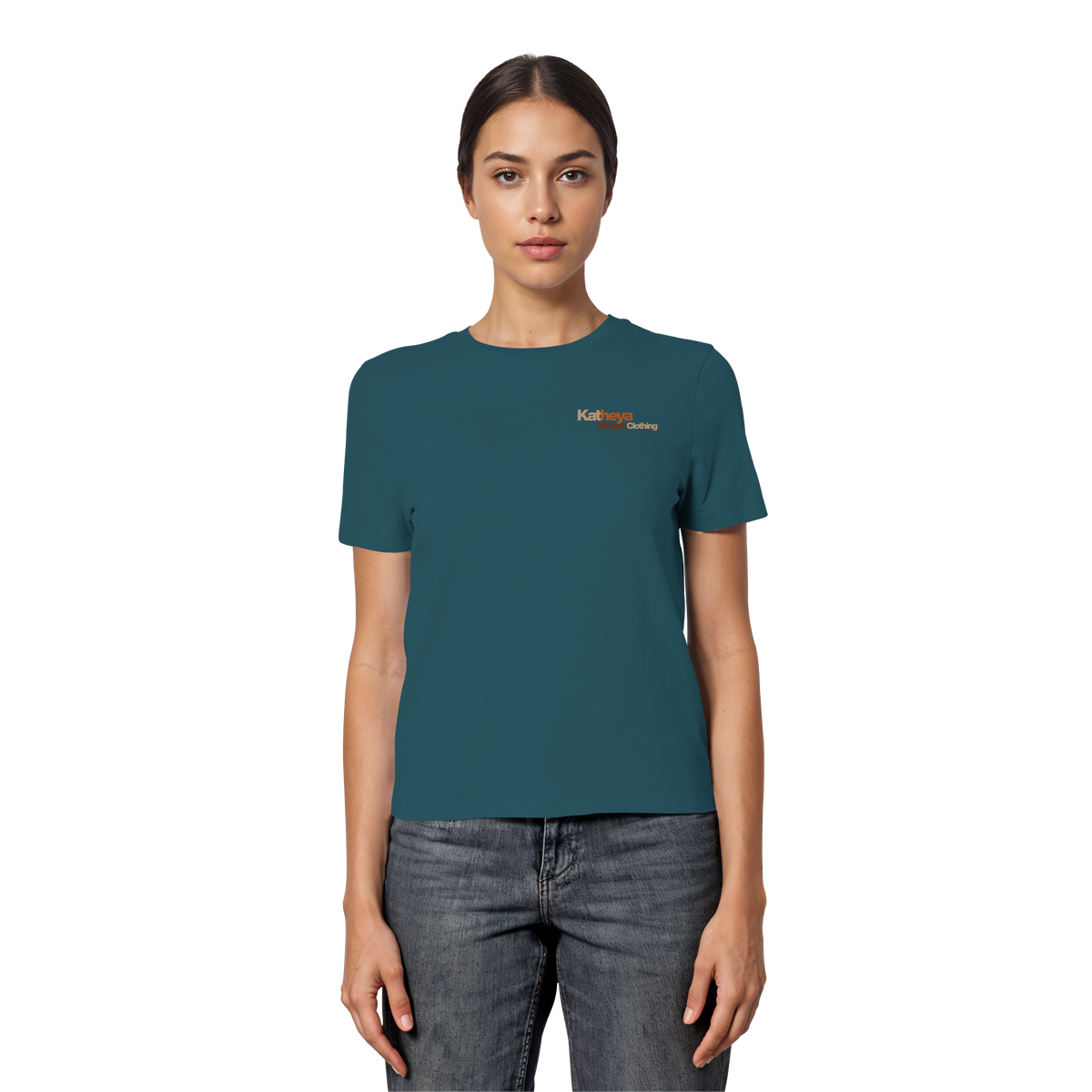 Herbst Auge  - Fitted Ladies Organic Shirt
