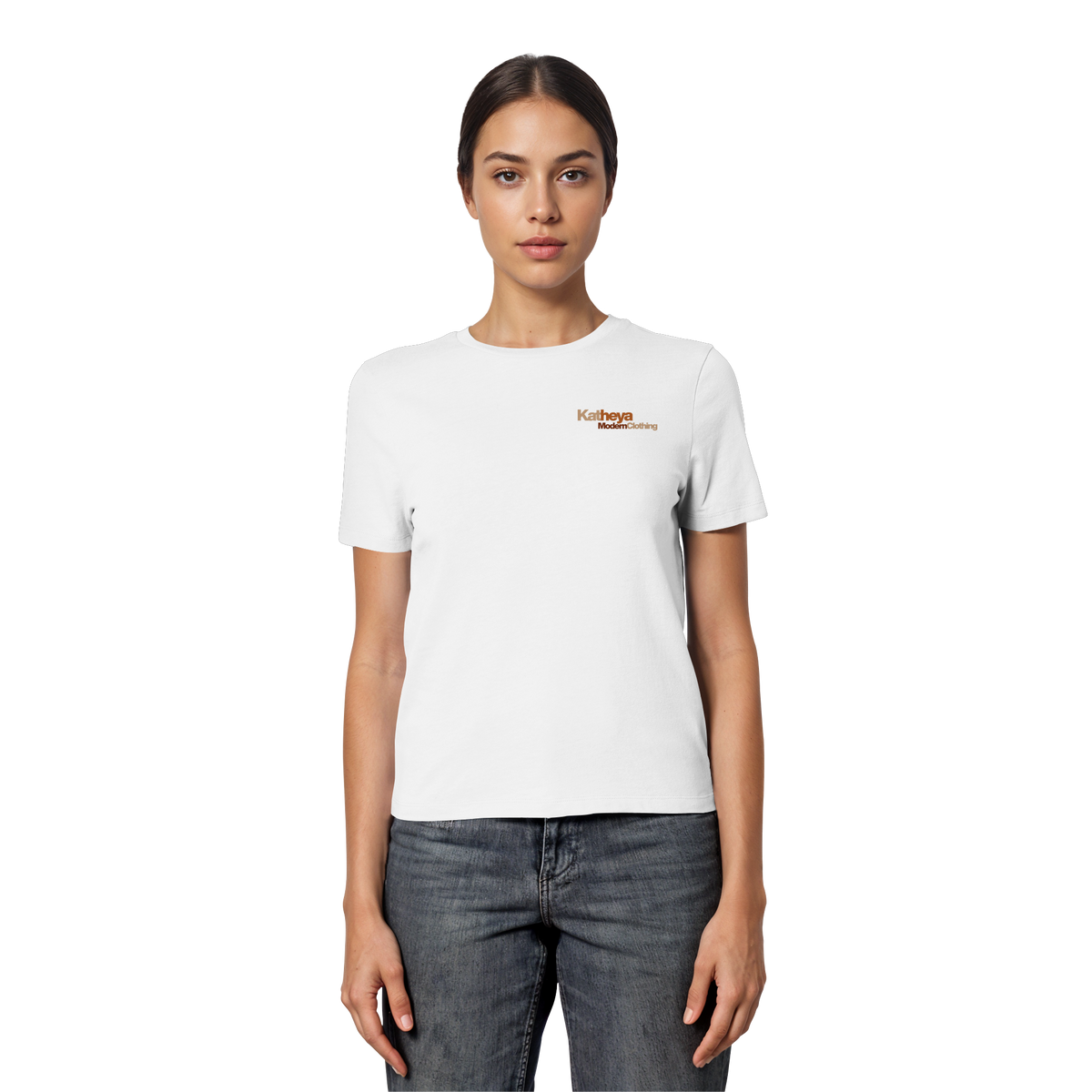 Herbst Auge  - Fitted Ladies Organic Shirt