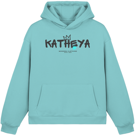 KATHEYA  - Fluffy Boxcut Hoodie
