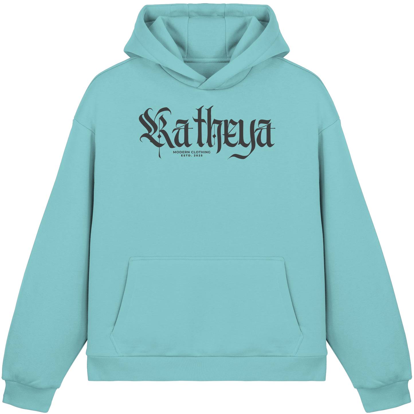 Katheya-kaligraphi - Fluffy Boxcut Hoodie