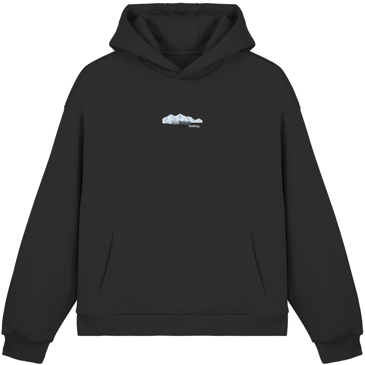 Ski Mountain - Fluffy Boxcut Hoodie