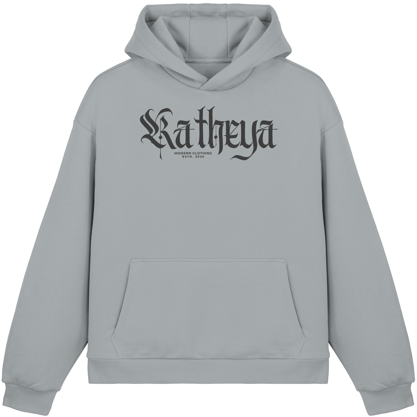 Katheya-kaligraphi - Fluffy Boxcut Hoodie