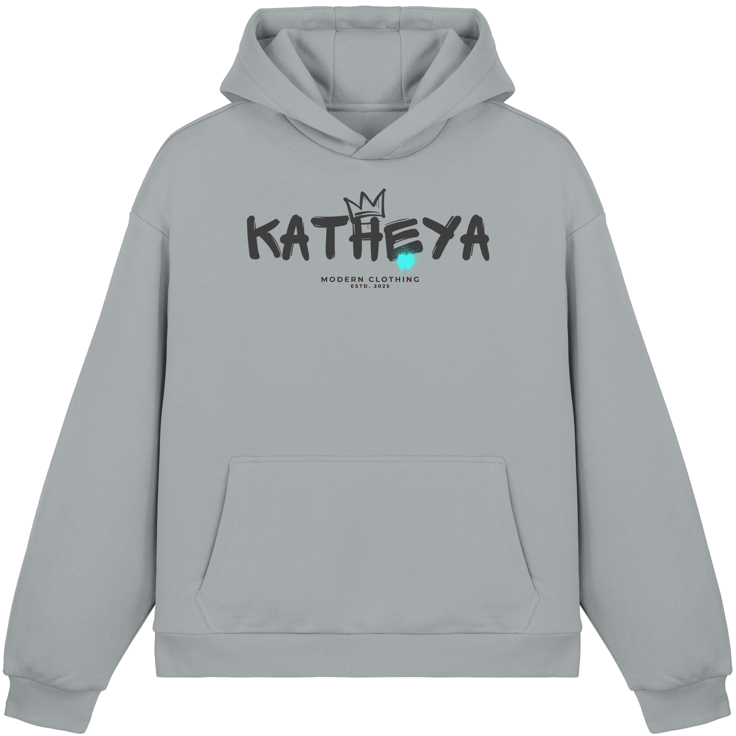 KATHEYA  - Fluffy Boxcut Hoodie