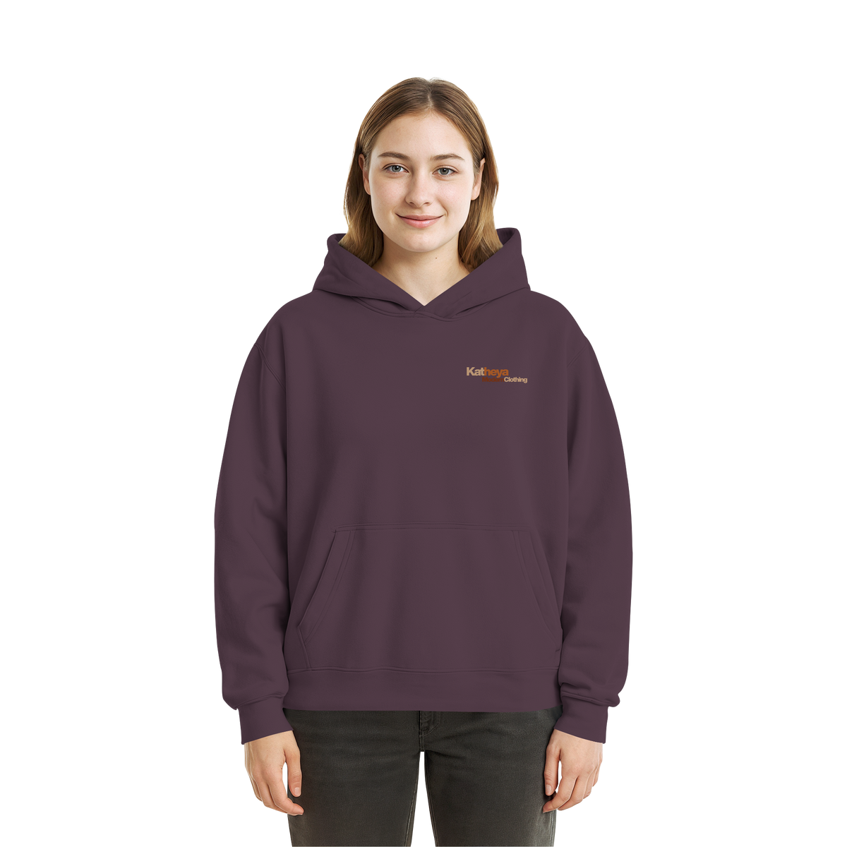 Herbst Schokolade - Fluffy Boxcut Hoodie