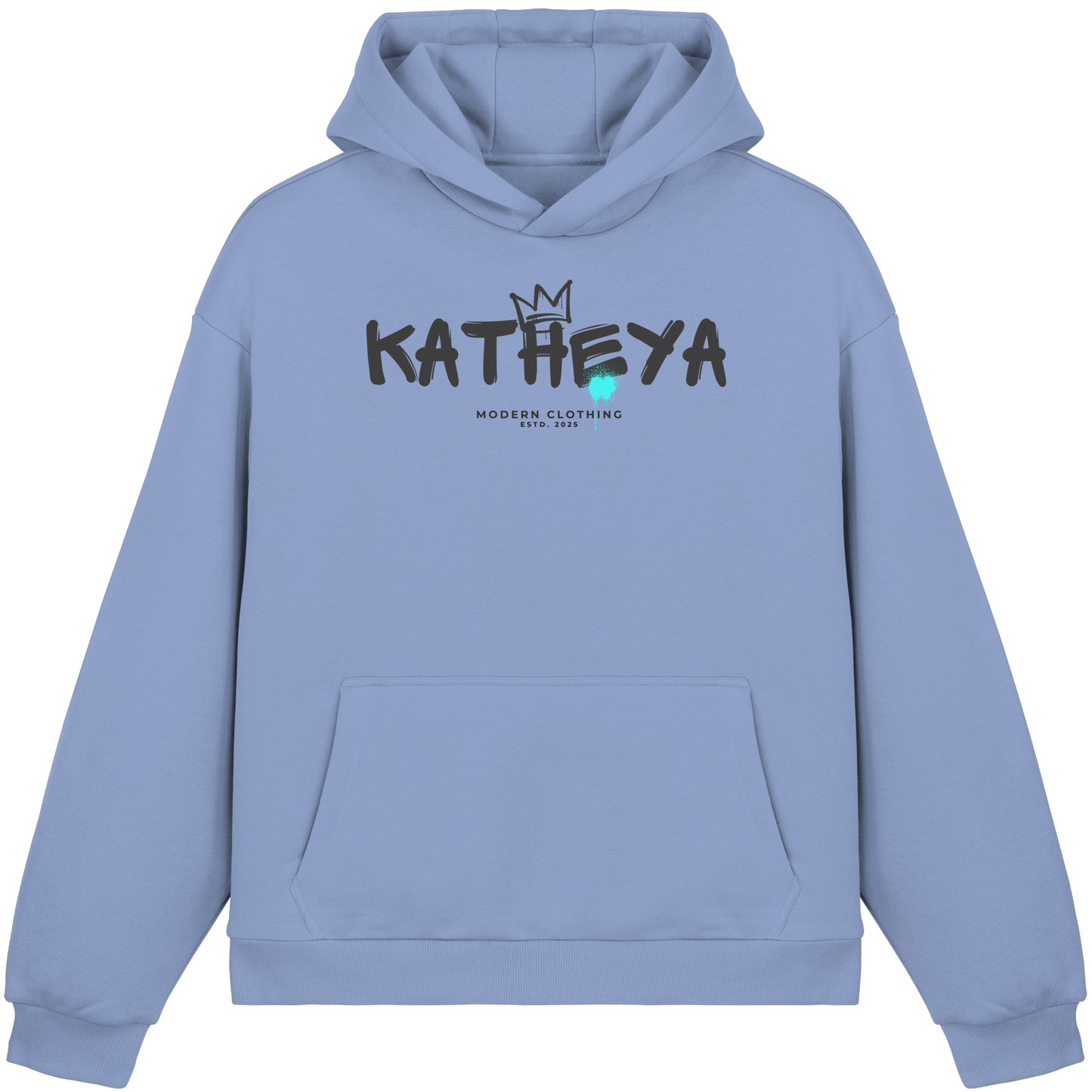 KATHEYA  - Fluffy Boxcut Hoodie