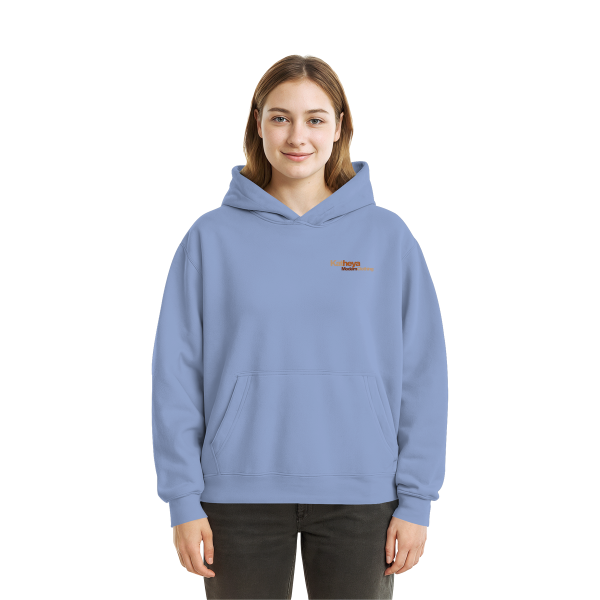 Herbst Schokolade - Fluffy Boxcut Hoodie