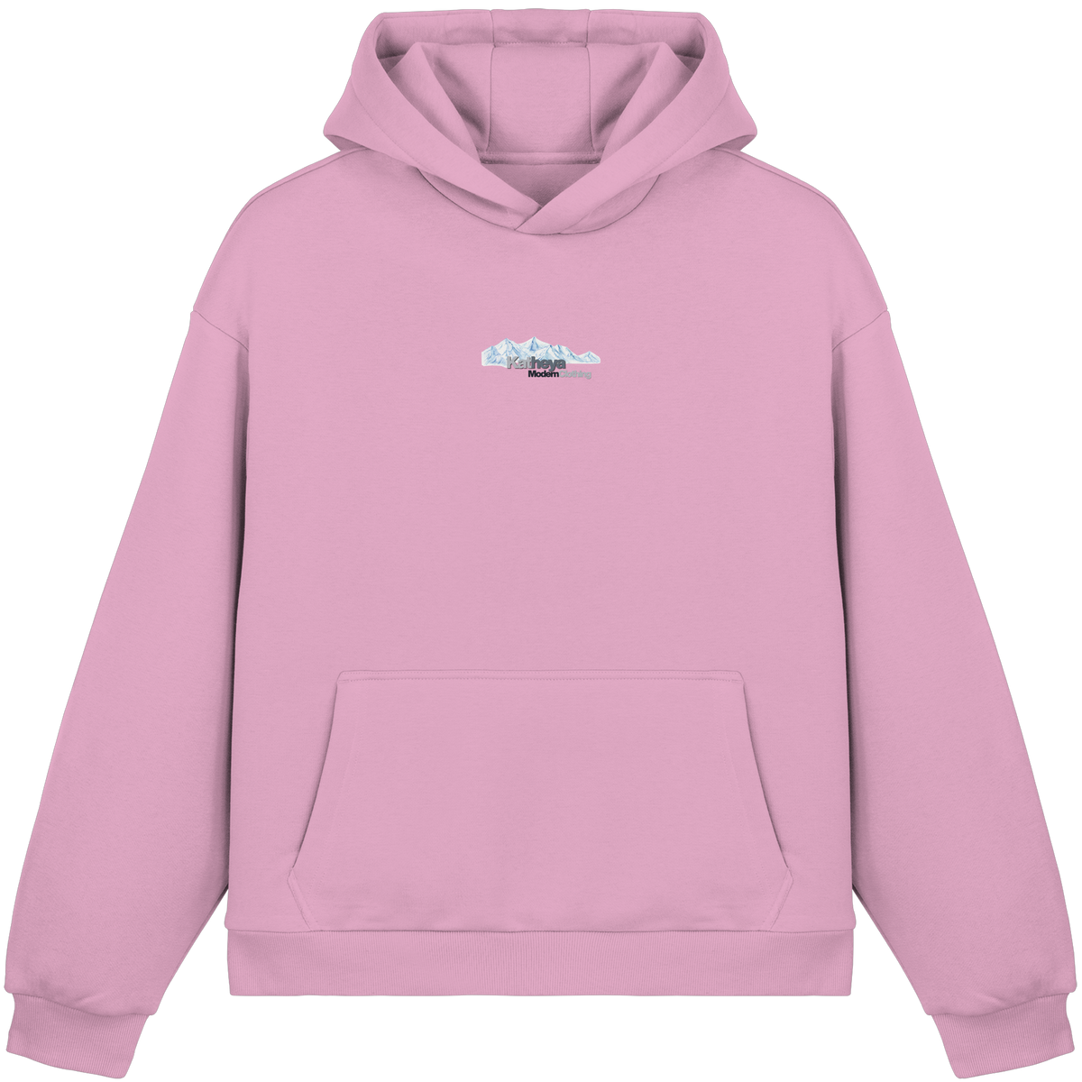 Ski Mountain - Fluffy Boxcut Hoodie