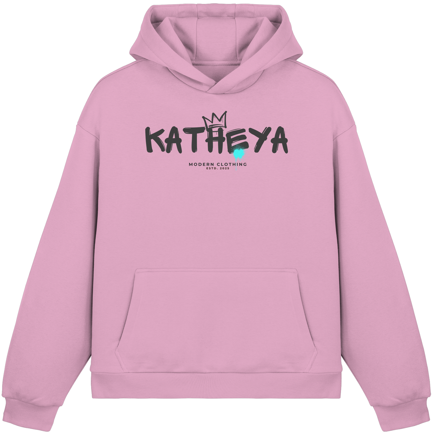 KATHEYA  - Fluffy Boxcut Hoodie