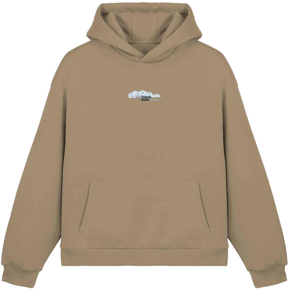 Ski Mountain - Fluffy Boxcut Hoodie