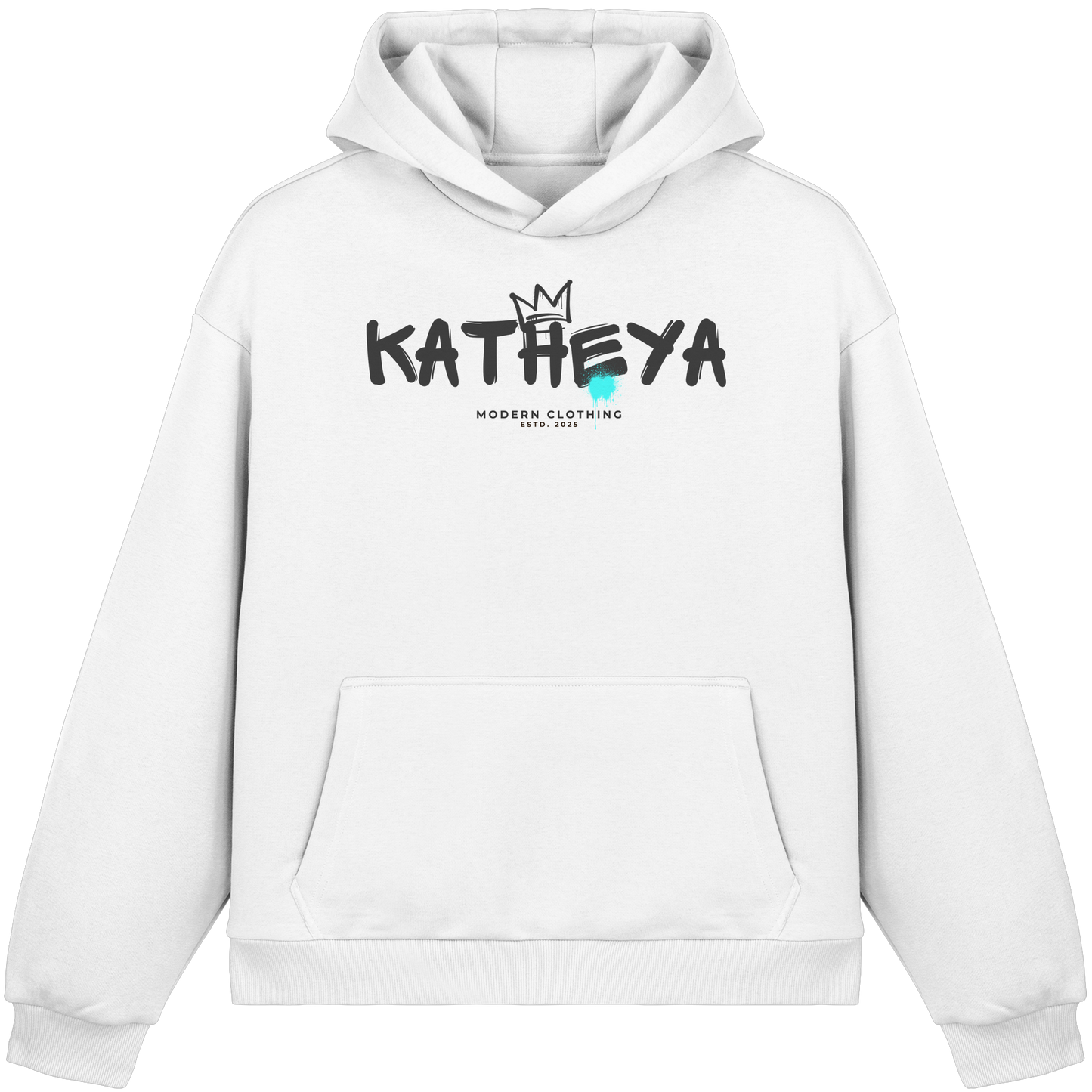 KATHEYA  - Fluffy Boxcut Hoodie