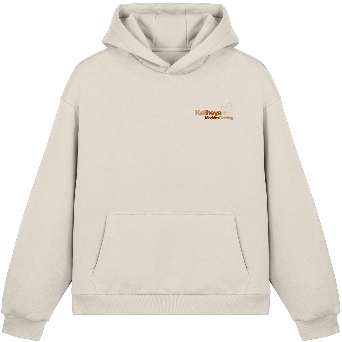 Dog Mountain Gray - Fluffy Boxcut Hoodie