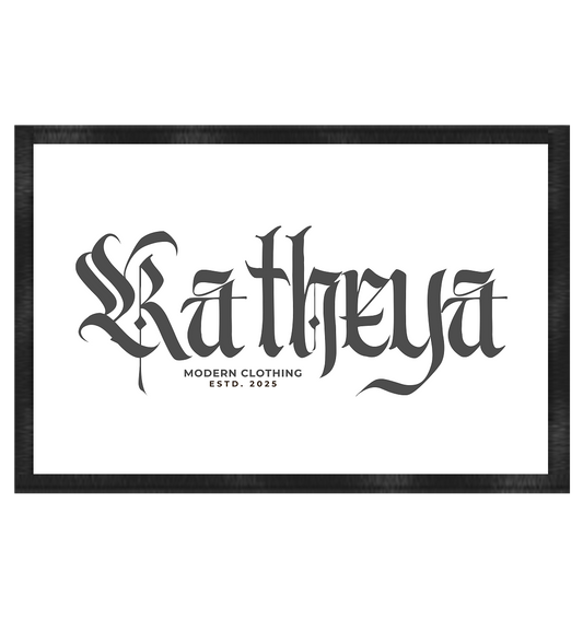 Katheya-Kaligraphi - Fußmatte 60x40cm