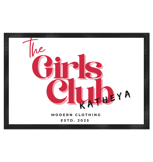 Fußmatte- The Girl Club Katheya  - Fußmatte 60x40cm