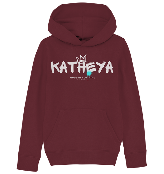 KATHEYA - Beach weis  - Kids Organic Hoodie