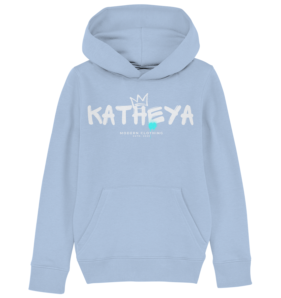 KATHEYA - Beach weis  - Kids Organic Hoodie