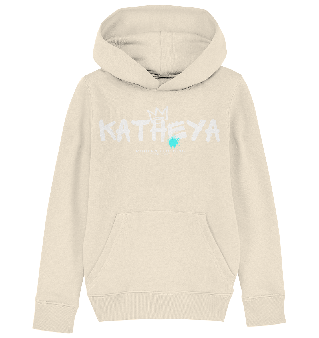KATHEYA - Beach weis  - Kids Organic Hoodie