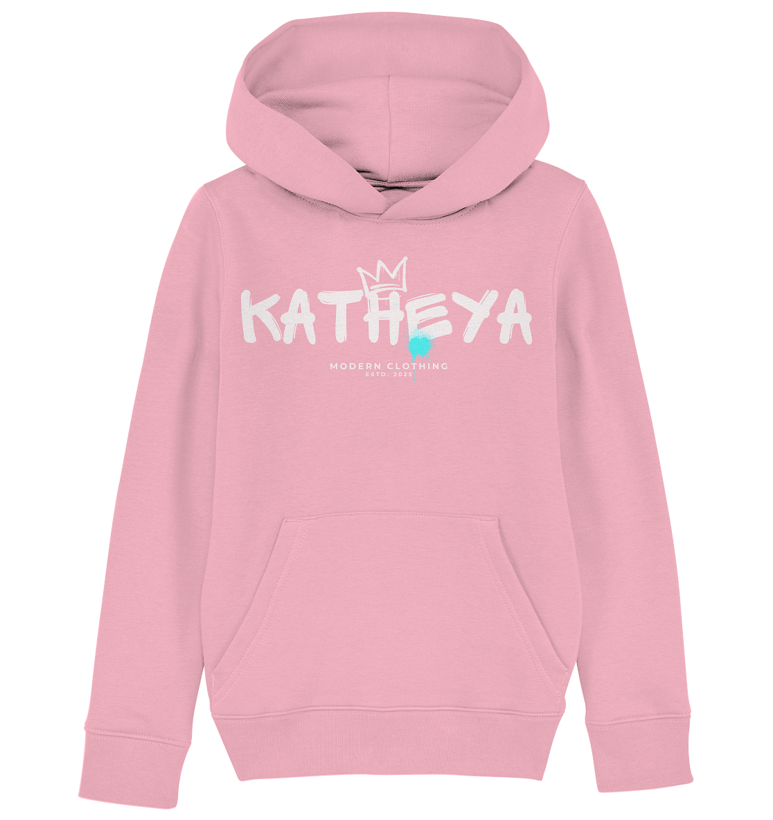 KATHEYA - Beach weis  - Kids Organic Hoodie