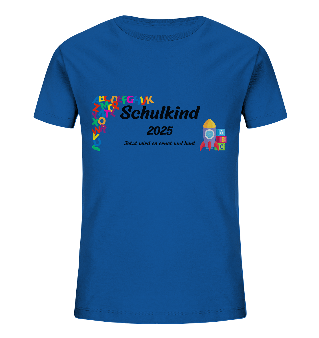 Schulanfang-Schulkind 2025 - Kids Organic Shirt