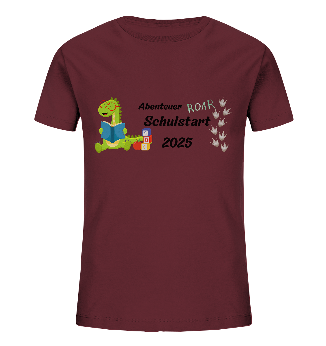 Schulanfang - Dino - Kids Organic Shirt