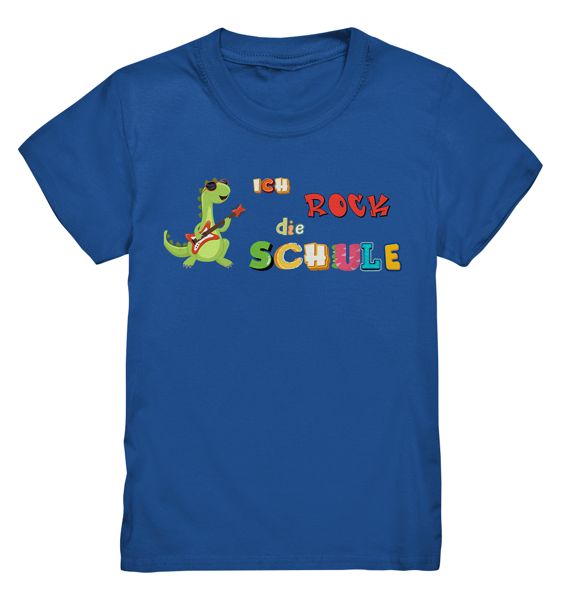 Schulanfang- Ich rock die Schule Dino - Kids Premium Shirt