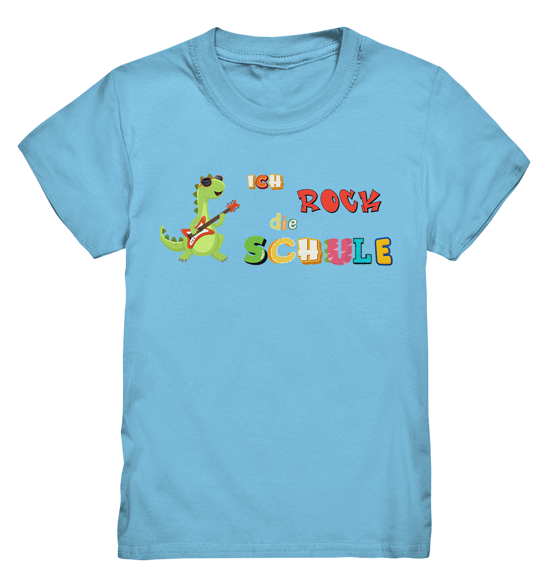 Schulanfang- Ich rock die Schule Dino - Kids Premium Shirt