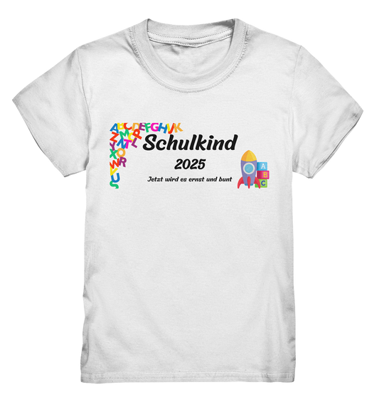 Schulanfang-Schulkind 2025 - Kids Premium Shirt