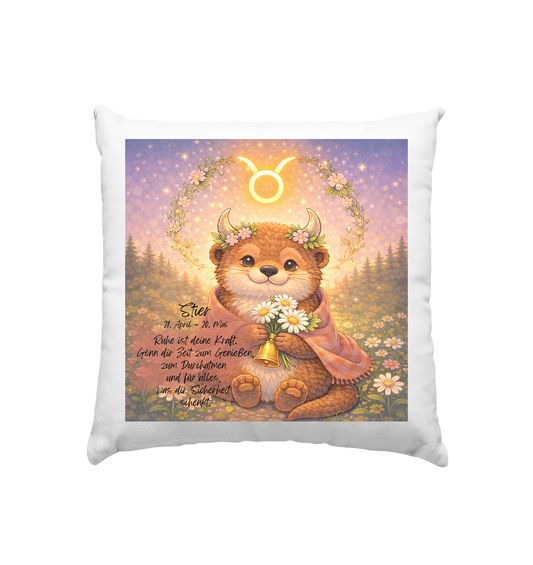 Horoskop Kissen Stier - Kissen 40x40cm