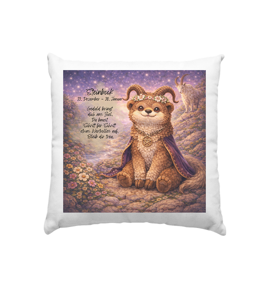 Horoskop Kissen Steinbock - Kissen 40x40cm