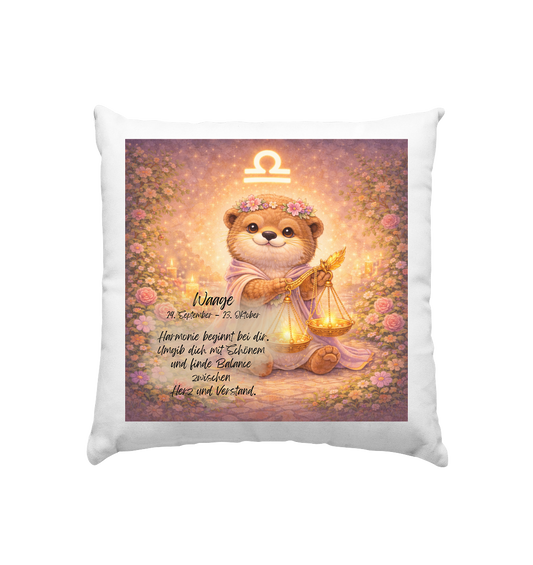 Horoskop Kissen Waage - Kissen 40x40cm