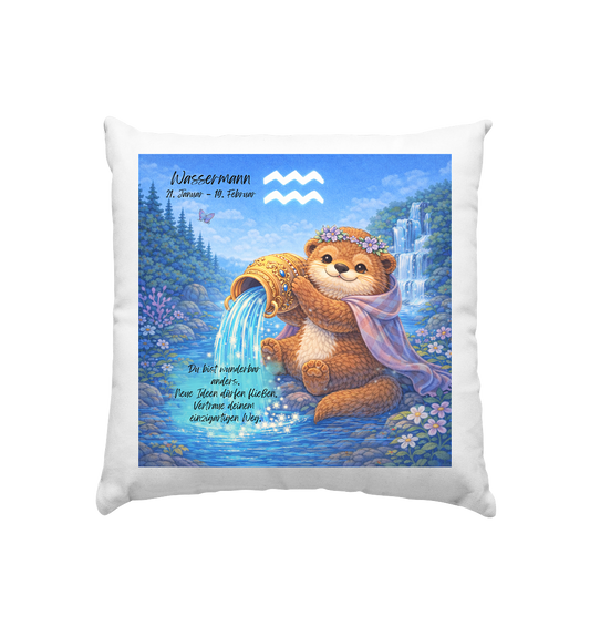 Horoskop Kissen Wassermann - Kissen 40x40cm