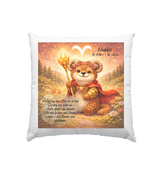 Horoskop Tasse Widder - Kissen 40x40cm
