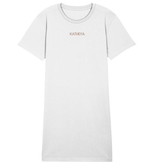 Katheya - Palm Bogen - Ladies Organic Shirt Dress