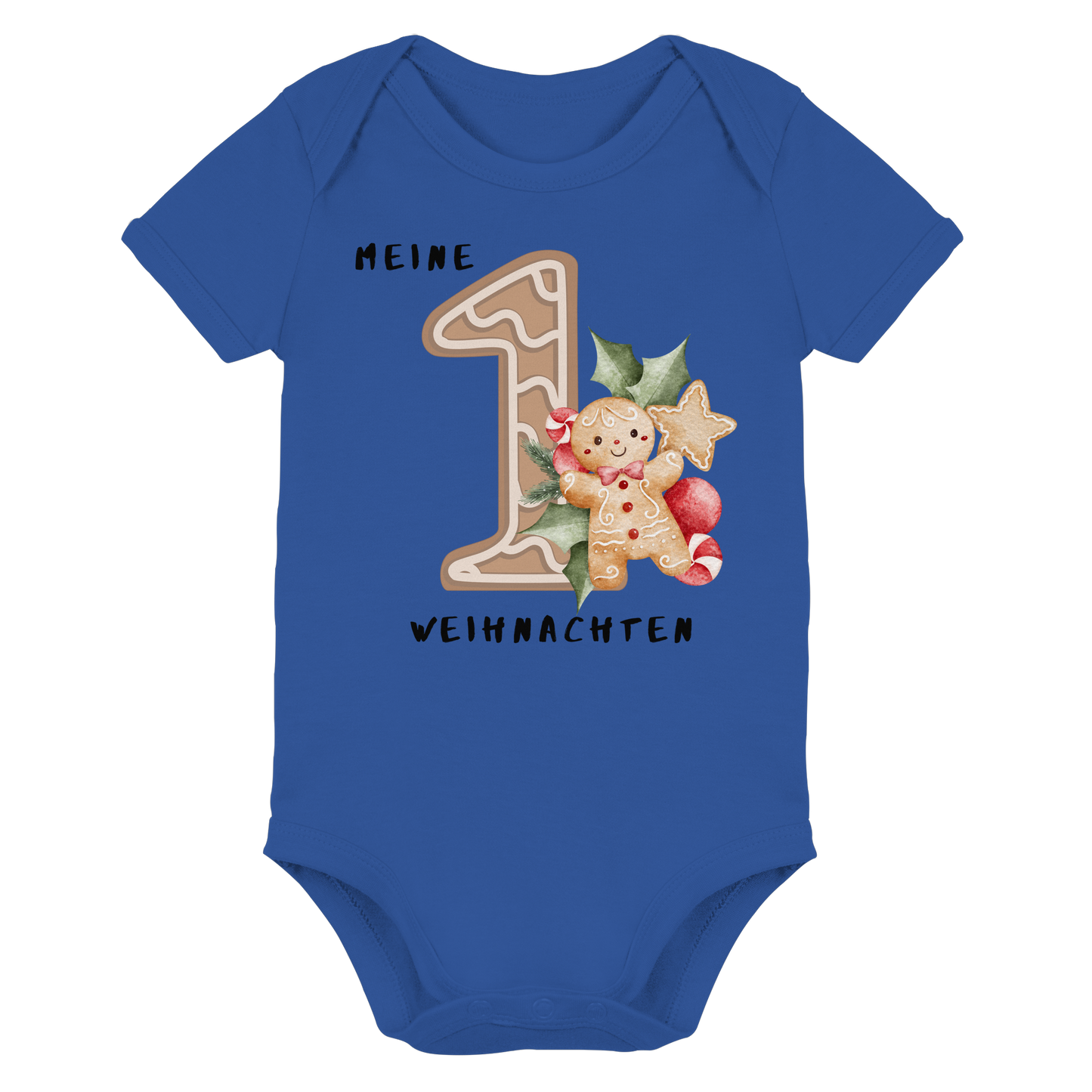 Mein 1 Weihnachten - Organic Baby Bodysuit