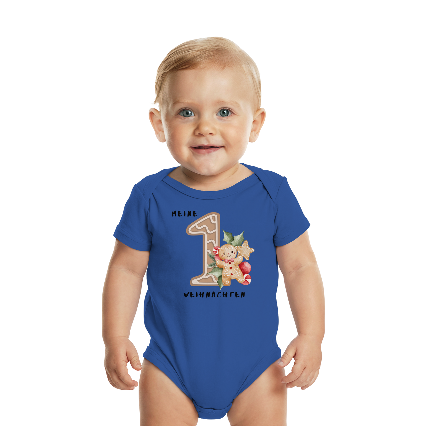 Mein 1 Weihnachten - Organic Baby Bodysuit