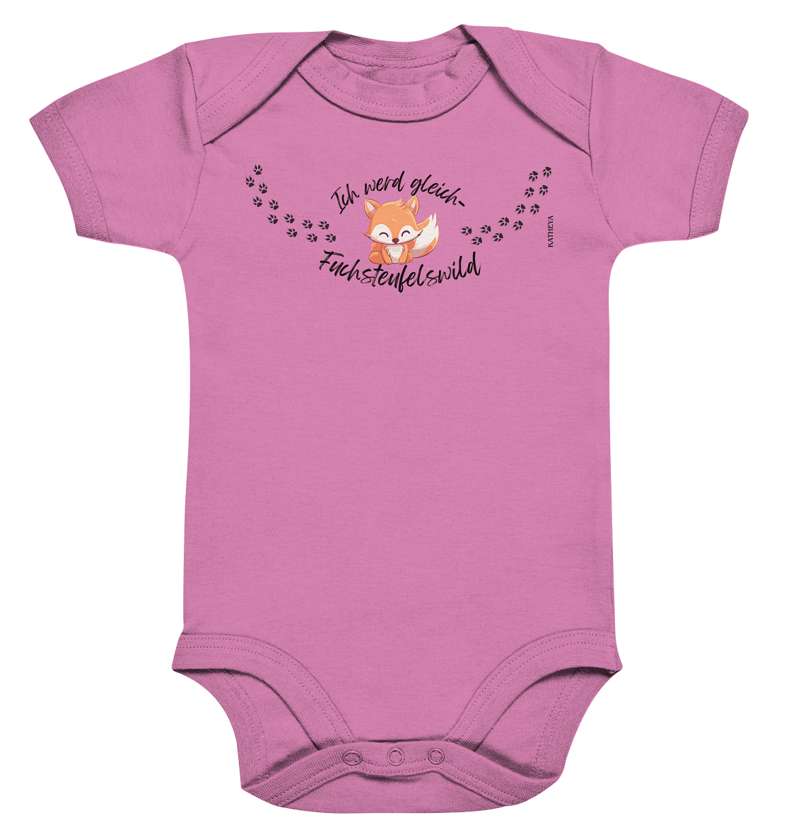 Ich werd gleich Fuchsteufelswild - Organic Baby Bodysuit