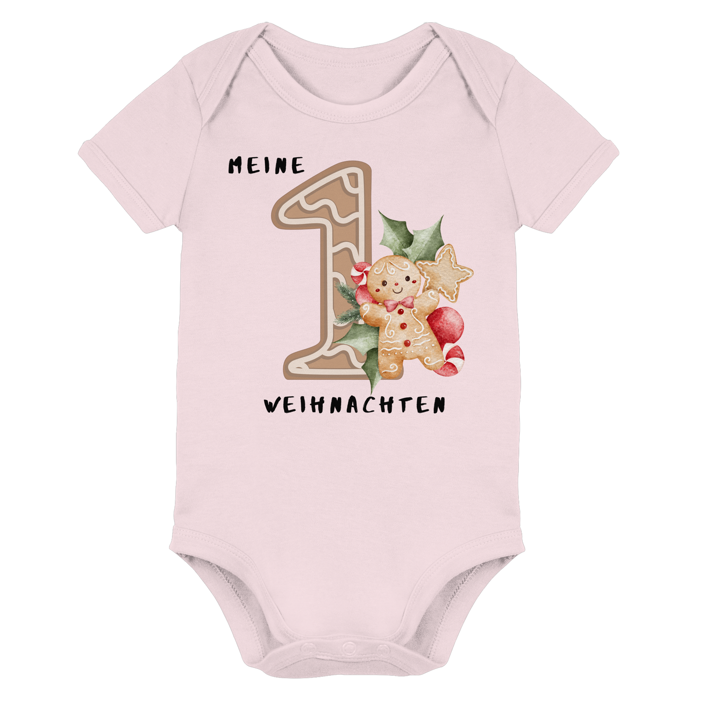 Mein 1 Weihnachten - Organic Baby Bodysuit