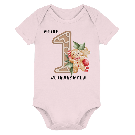 Mein 1 Weihnachten - Organic Baby Bodysuit