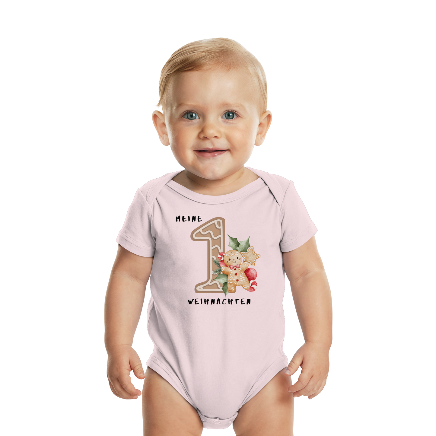 Mein 1 Weihnachten - Organic Baby Bodysuit