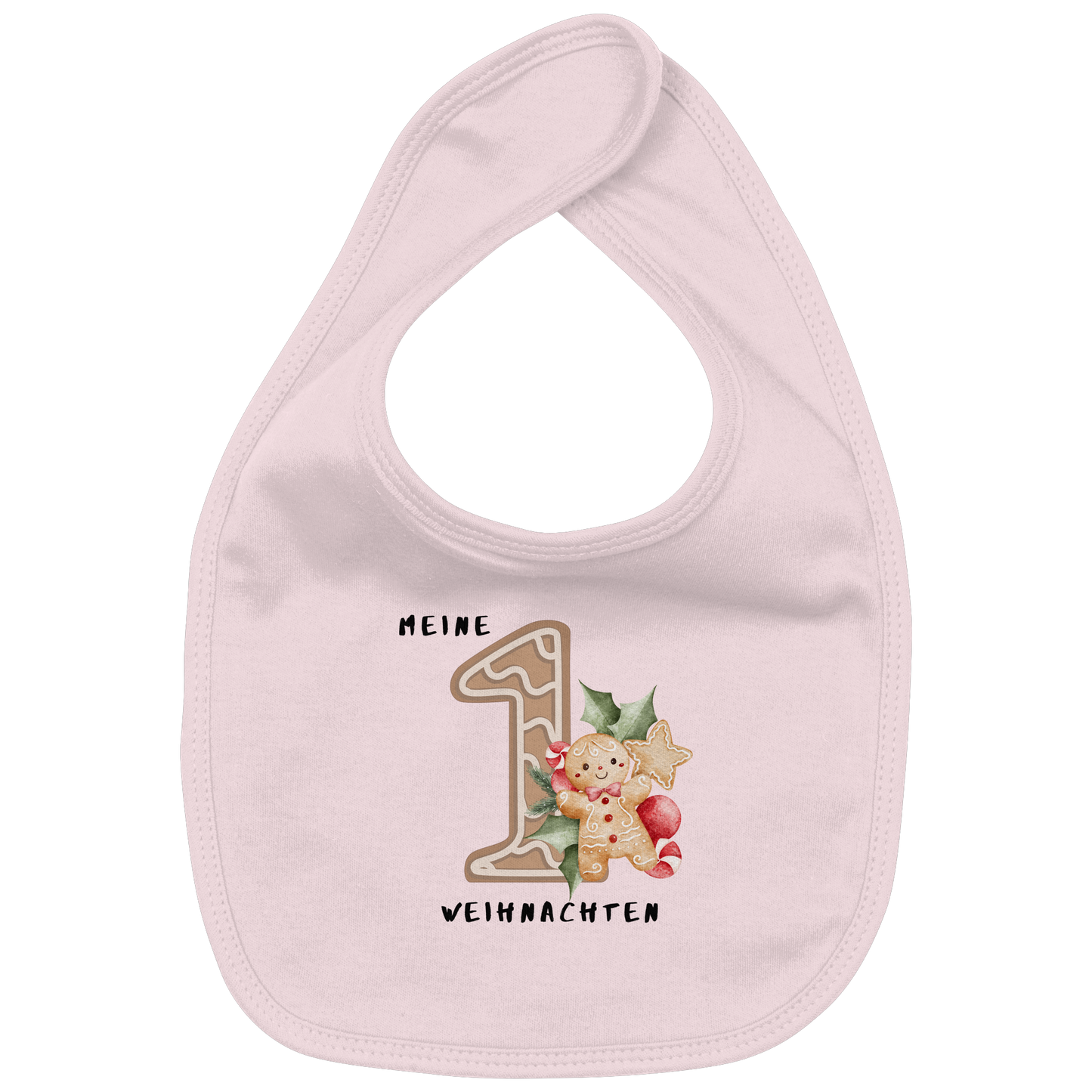 Mein 1 Weihnachten - Organic Baby-Lätzchen
