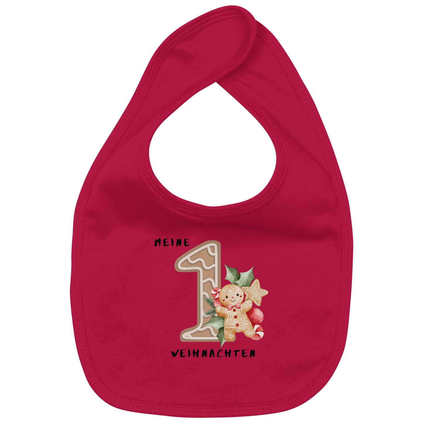 Mein 1 Weihnachten - Organic Baby-Lätzchen