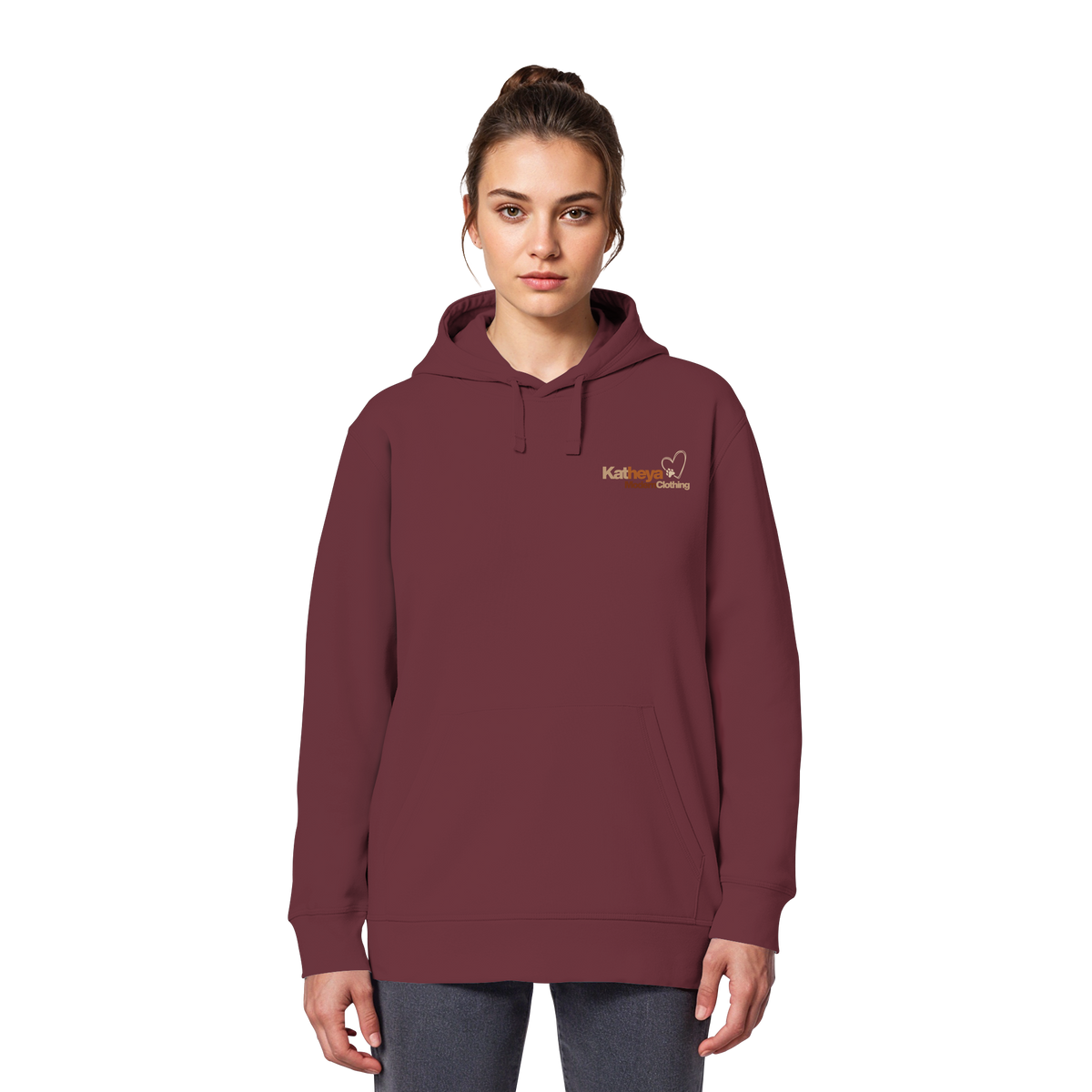 Dog Mountain Gray - Organic Basic Hoodie