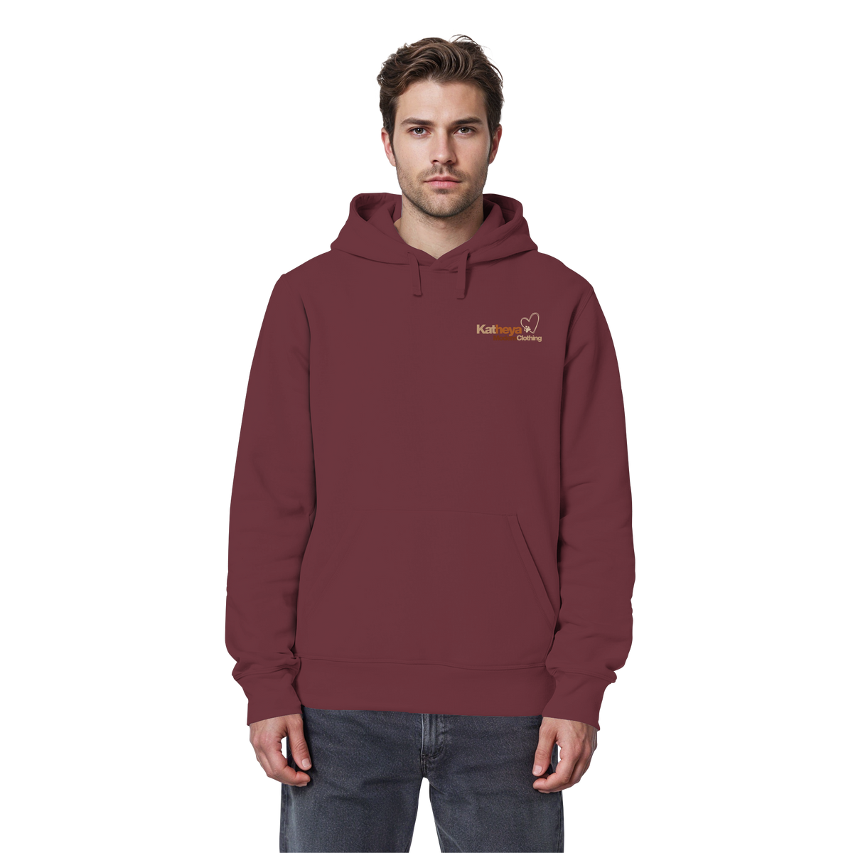 Dog Mountain Gray - Organic Basic Hoodie