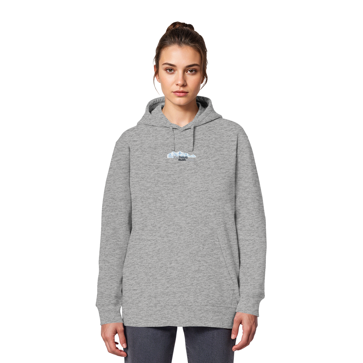 Ski Mountain - Organic Basic Hoodie