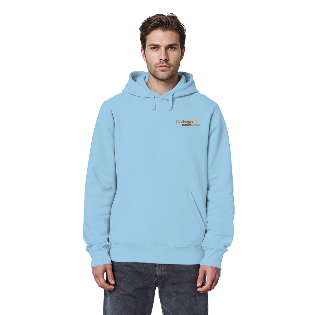 Dog Mountain Gray - Organic Basic Hoodie