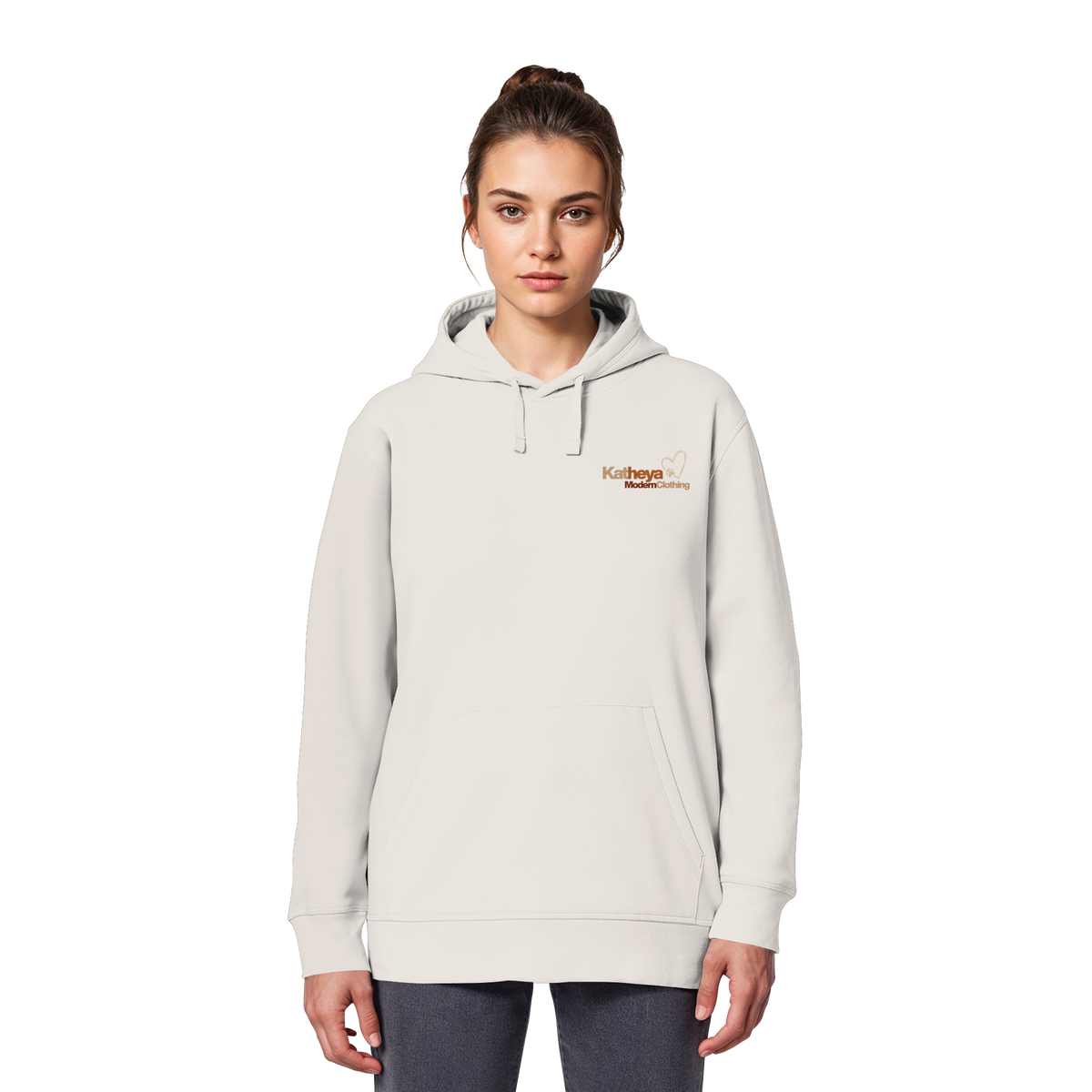 Dog Mountain Gray - Organic Basic Hoodie