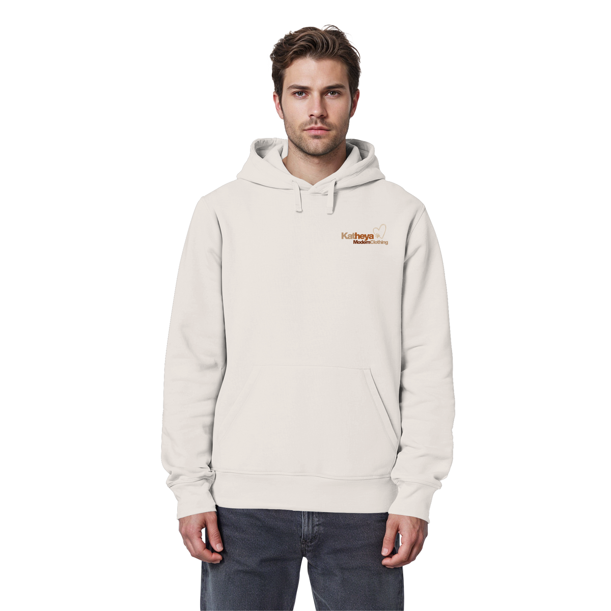Dog Mountain Gray - Organic Basic Hoodie