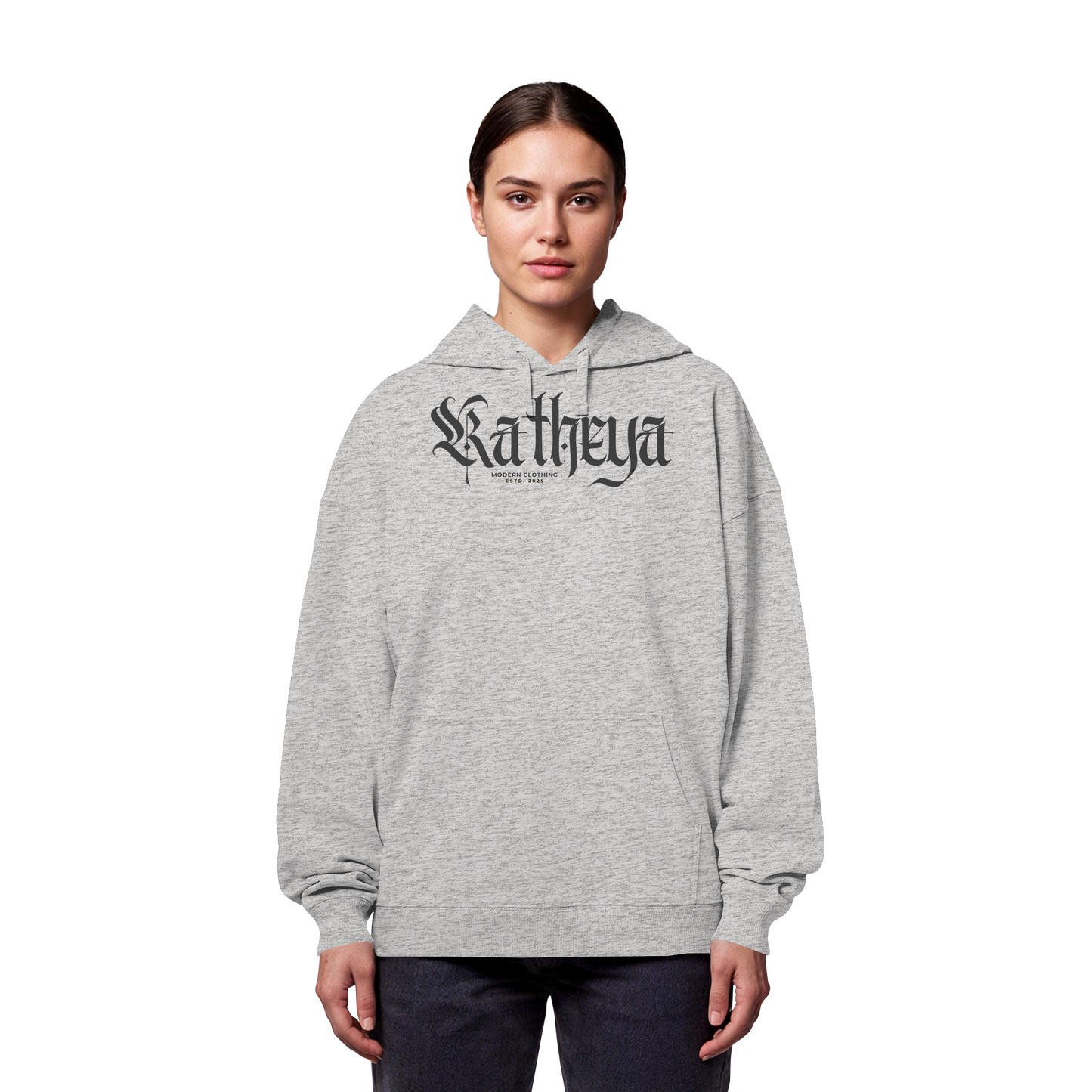 Katheya-kaligraphi - Organic Oversize Hoodie