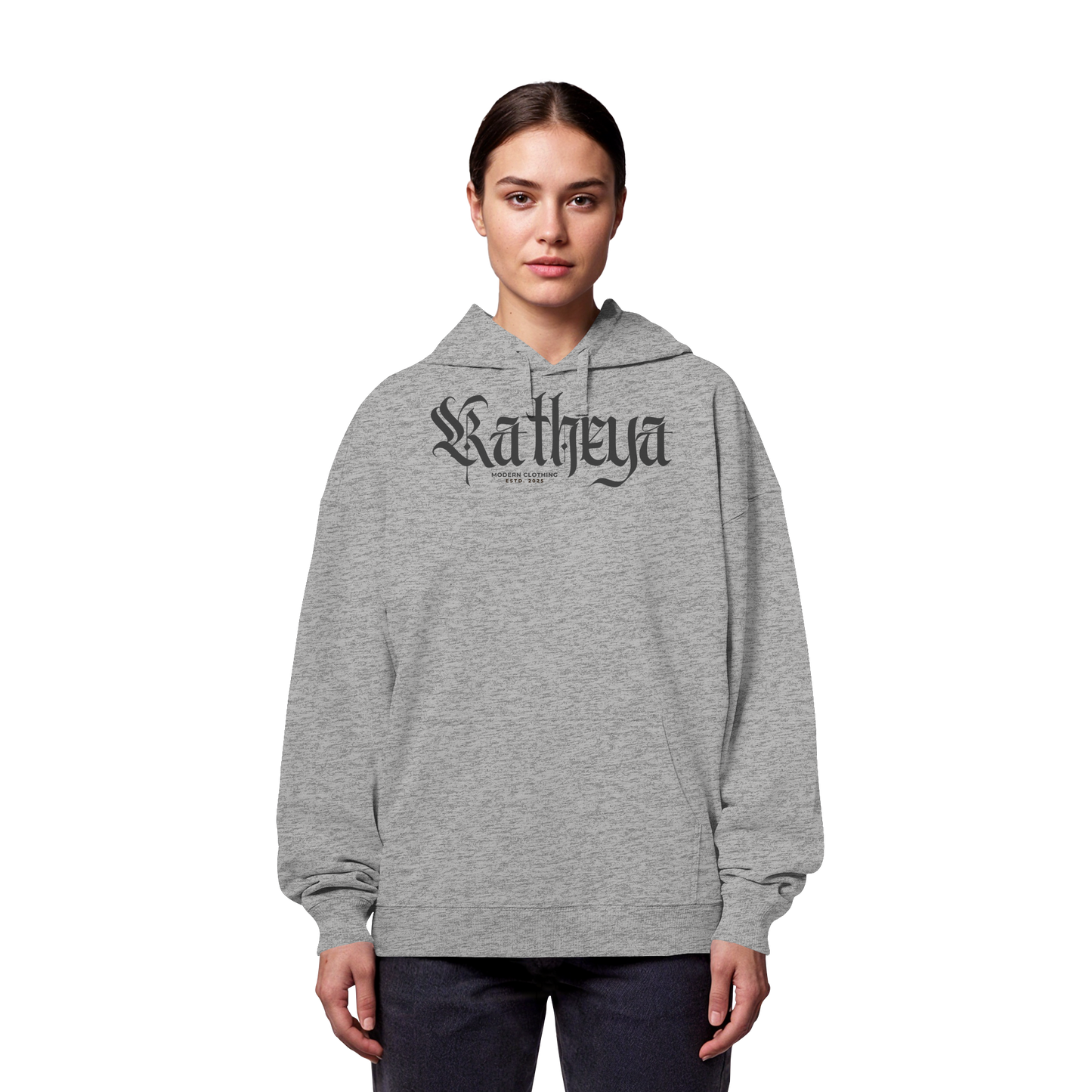 Katheya-kaligraphi - Organic Oversize Hoodie